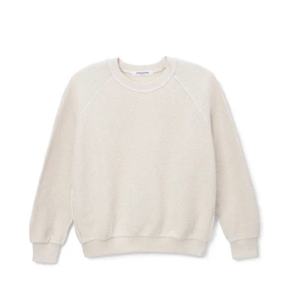 perfectwhitetee ziggy
reverse fleece crew neck sweatshirt